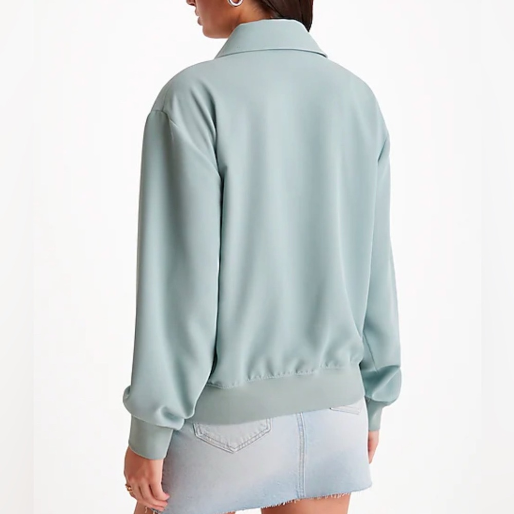 Express Oversized Utility Bomber Jacket NWT - Picture 4 of 4